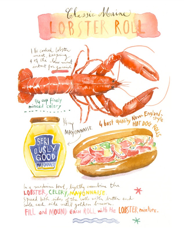 illustration-lucile-prache-lobster-roll.jpg - Lucile PRACHE | Virginie